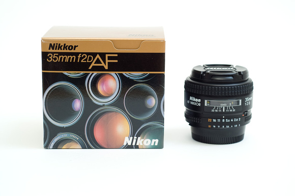 Nikkor Box and Lens