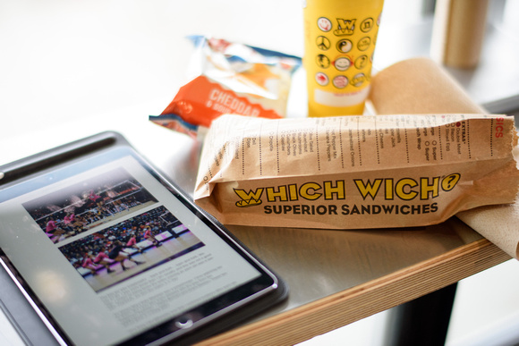 Lunch at Which Wich