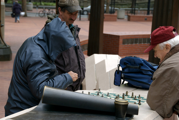 Gents Playing Chess