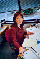 Amy at Work in 2003