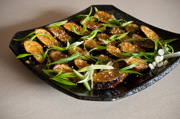 Japanese Eggplant Broiled with Miso