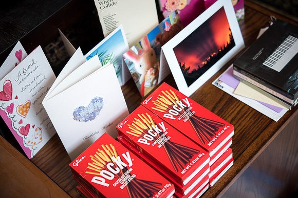 Pocky and Cards