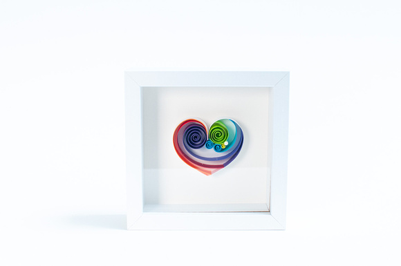Quilled Heart by Ashley Chiang