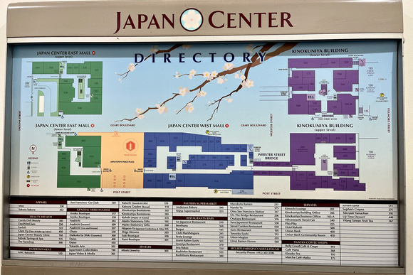 Japan Center Directory