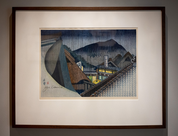Shōno from the series Fifty-Three Stations of the Tōkaidō by Sekino Jun'ichirō