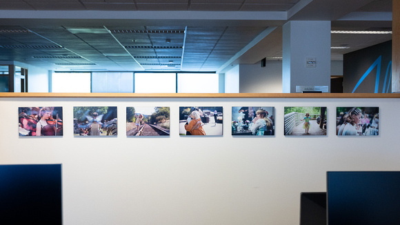 My Photos on Display at Work
