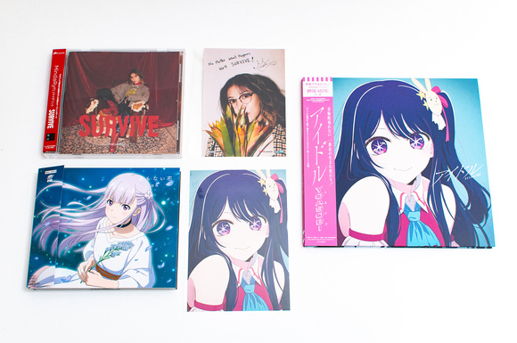 Three Anime CDs