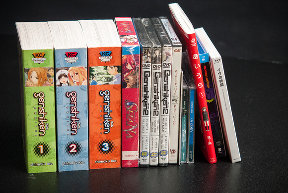 Manga, Anime, CDs