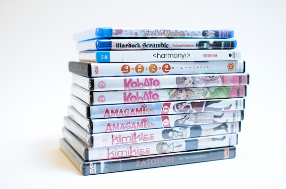 Anime Blu-ray & DVDs