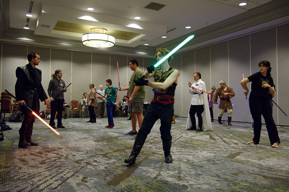 Felucia Temple Saber Guild: Lightsaber Fight Choreography