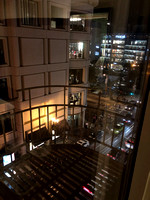 View from our hotel room