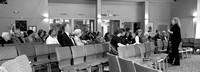 Pastor Janet gives her sermon
