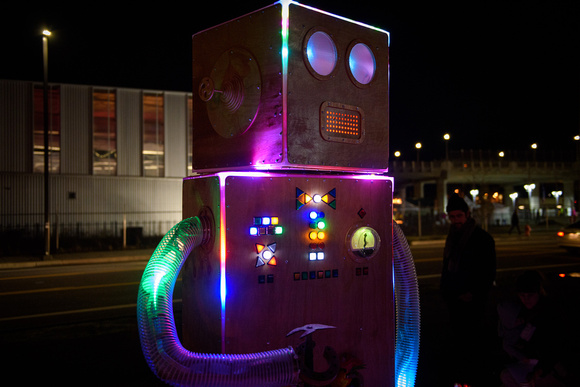 Light Gardening / A Robot at Play by Richard Miner & Tom Barnes
