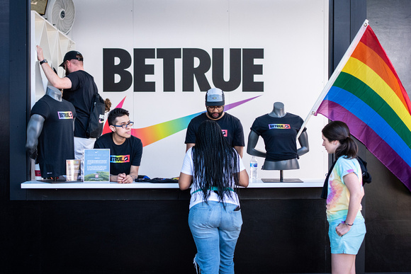 Nike BETRUE Booth, 2018 Portland Pride Festival