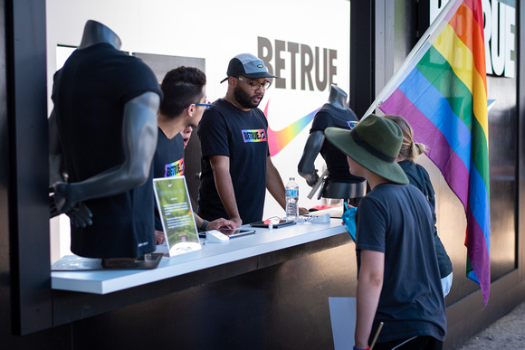 Nike BETRUE Booth, 2018 Portland Pride Festival