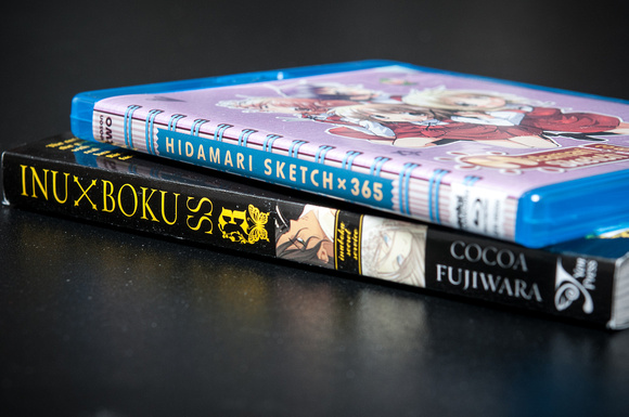 Manga and Blu-ray