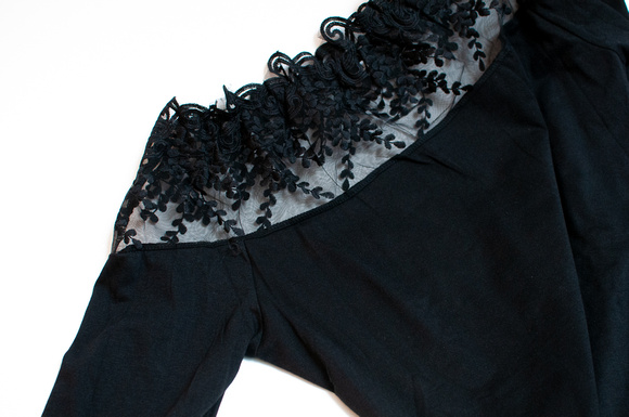 Black blouse from Rotita