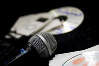 Microphone & CDs