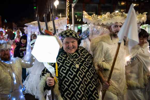 Lantern Procession 2024 led by artist group Risk of Change