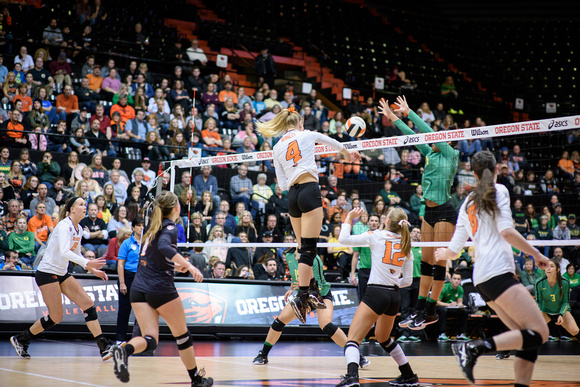 UO vs OSU Women's Volleyball