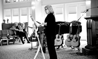 Pastor Janet gives her sermon