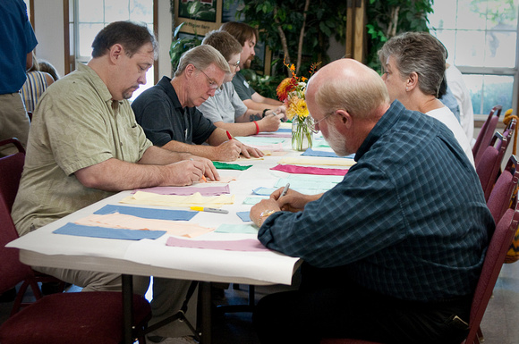 Making Prayer Flags
