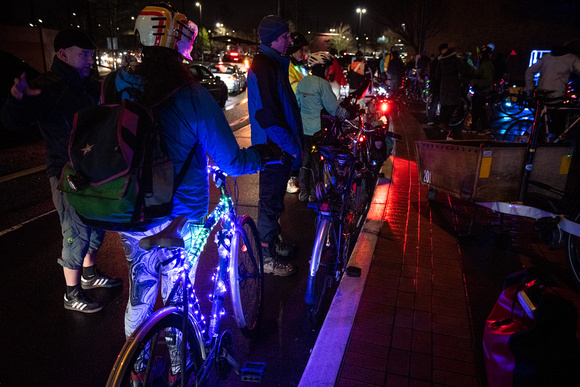 Illuminated Bike Ride