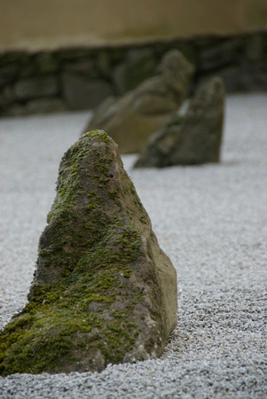 Japanese Garden: Sand and Stone Garden