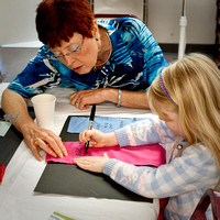 Making Prayer Flags