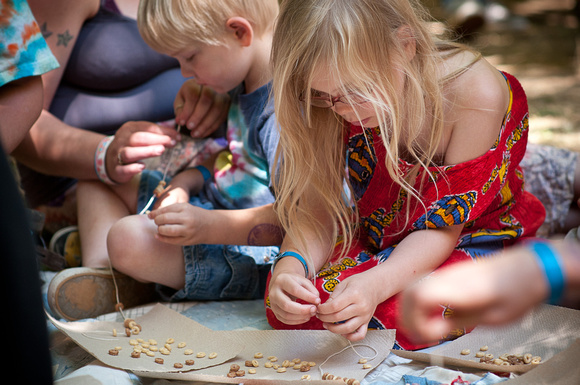 Making Edible Necklaces