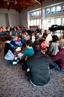 During Worship Service