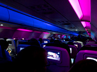 Virgin Airlines Interior