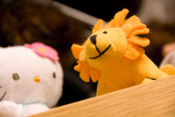 Little Lion and Hello Kitty