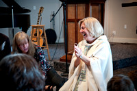 During Worship Service