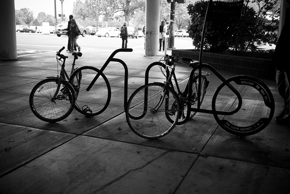Bicycles at Lloyd Center